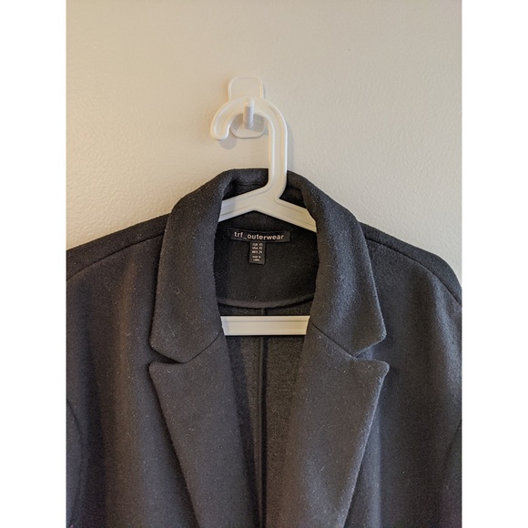 Zara Black Coat - Picture 3 of 4